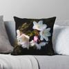 Hanami Sakura Cherry Blossom Pillowcase Polyester Linen Velvet Creative Zip Decorative Sofa Cushion Cover
