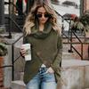 2026 Autumn-Winter Women's Long Sleeve Irregular Knit Sweater - European & American Trend