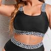 0XL - 4XL Bikini cu îmbinare Plus Size Costum de baie Marime Mari Costum de baie Femeie Set de bikini din două piese Costum de baie pentru baie