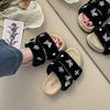 In the Autumn and Winter of 2025, the New Mao Mao Thick-bottomed Comfortable Internet Celebrity Wears Cute Butterfly Stars Mao Mao Slippers