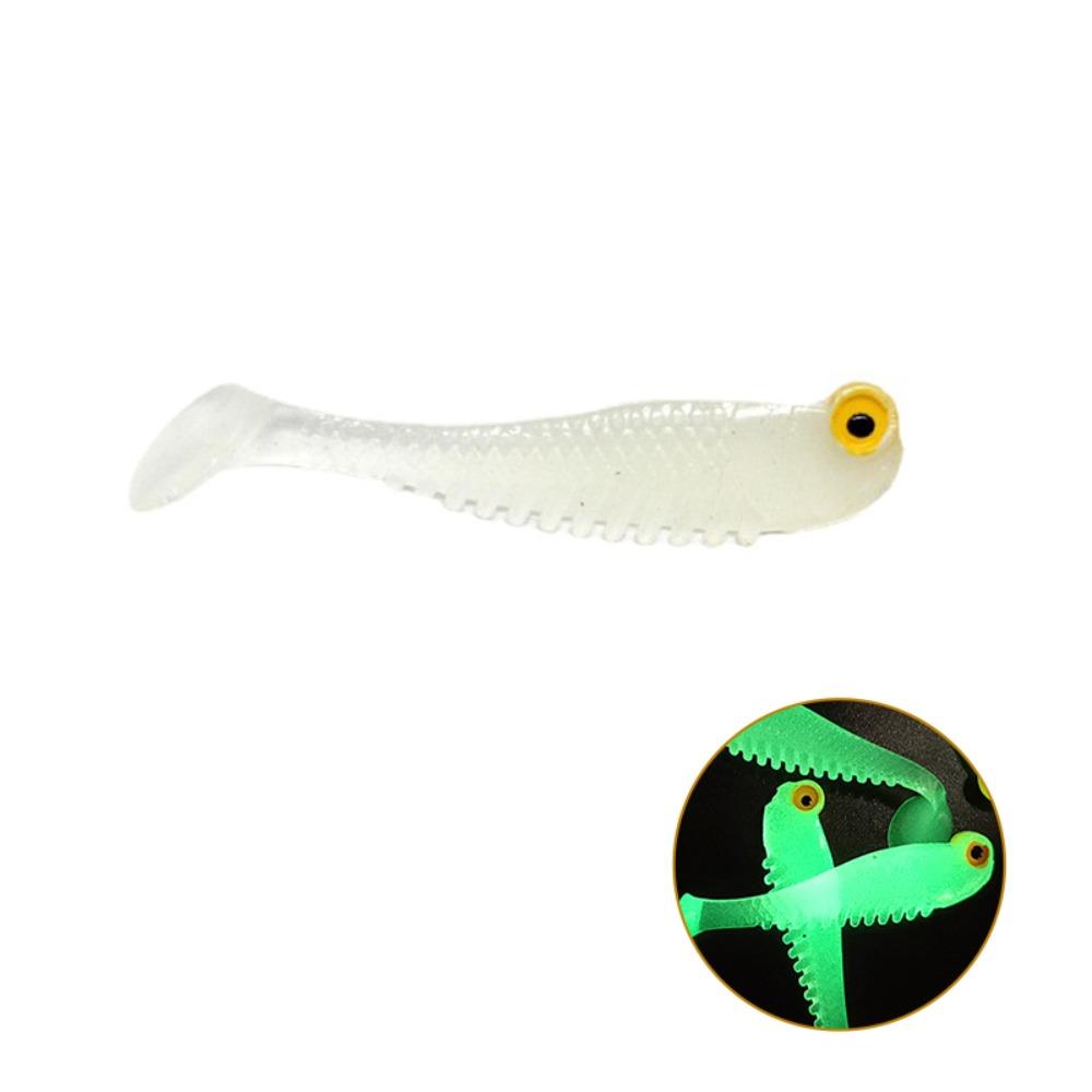 Fishing Bait Luminous Artificial Silicone Bait Worm Luminous Fishing Lure Wobbler Swimbaits
