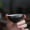 Black Pottery Ceramic Tea Cup Kung Fu Tea Set Small Tea Bowl