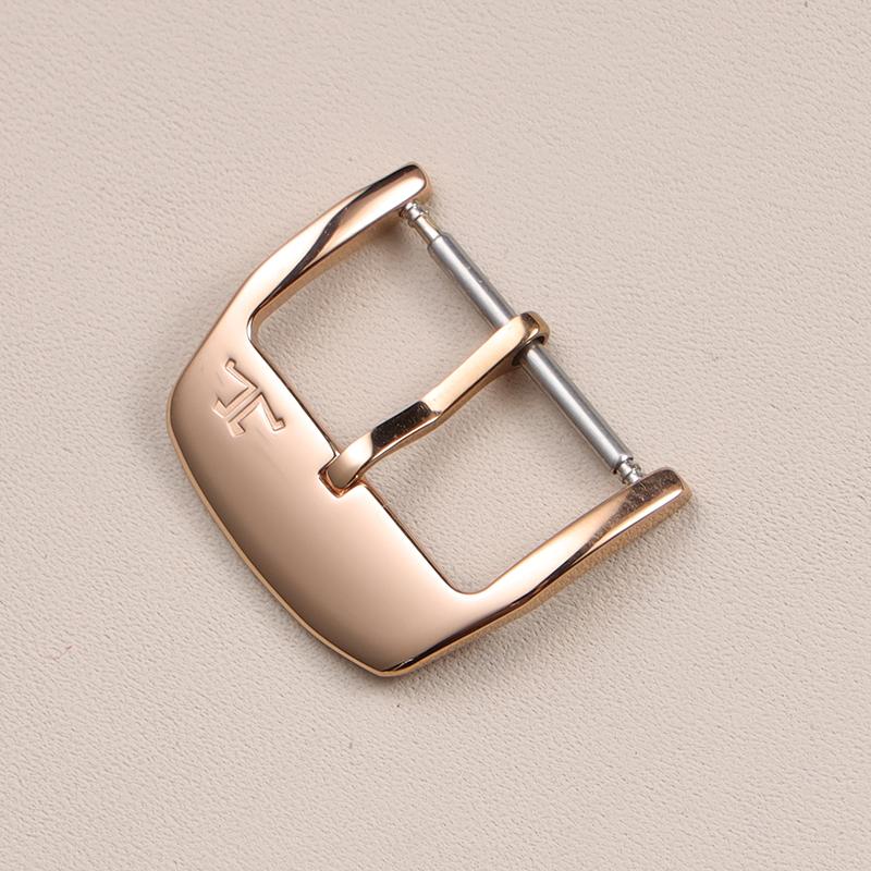 

Пряжка для часов из нержавеющей стали для ремешка часов Jaeger-LeCoultre, штифтовая пряжка, застежка 16/18 мм, аксессуары для браслета 16mm ярко-розовый