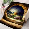 17 Styles Christian Gifts for Women Faith, Inspirational Gifts for Women, Man, Soft Fluffy Throw Blankets for Women Fast Arrival