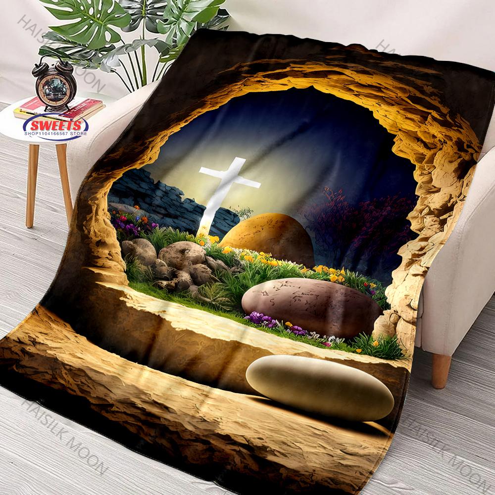 17 Styles Christian Gifts for Women Faith, Inspirational Gifts for Women, Man, Soft Fluffy Throw Blankets for Women Fast Arrival