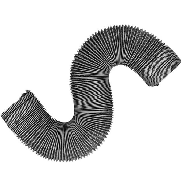 Permanent Aluminum PVC Compound Ventilation Hose 150mm For Kitchen Exhaust And Bathroom Ventilation