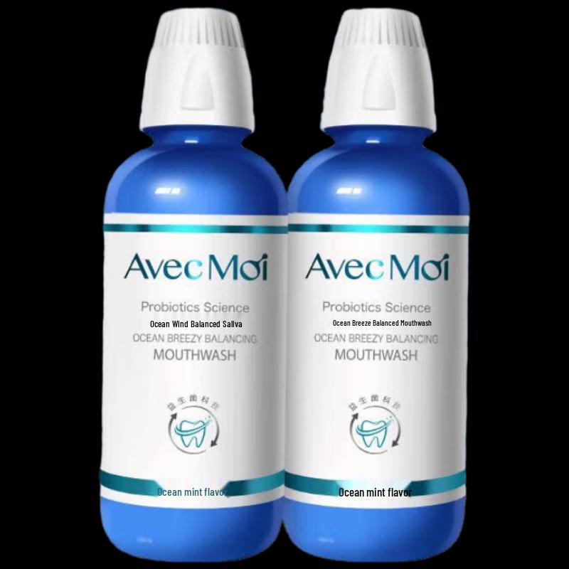 

Avec Moi Ocean Breeze Probiotic Mouthwash
