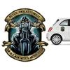 Наклейка для мотоцикла Автомобільні наклейки Мотоциклетні шоломи Наклейка Легко клеїться Ніколи не недооцінюй старого з наклейкою на мотоцикл