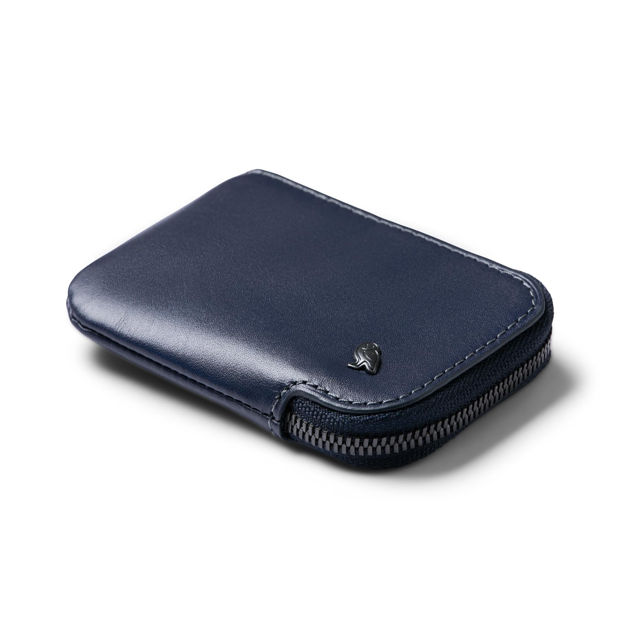 

Bellroy Leather Card Pocket Wallet up to 15 cards and Navy (holds bills) -