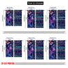 2pcs,2D Plane Printing Curtain Popular Butterfly Blanket Message 100% Polyester (without Rod) Home Decor Ldeal for Living Room &