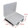 Fishing Tackle Box Container Lure Case, Hooks Lightweight Double Sided Removable Handle