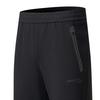SAUCONY Solid Color Mid-Rise Straight-Leg Sports Pants Men Pants Black SC2230027A-BK01