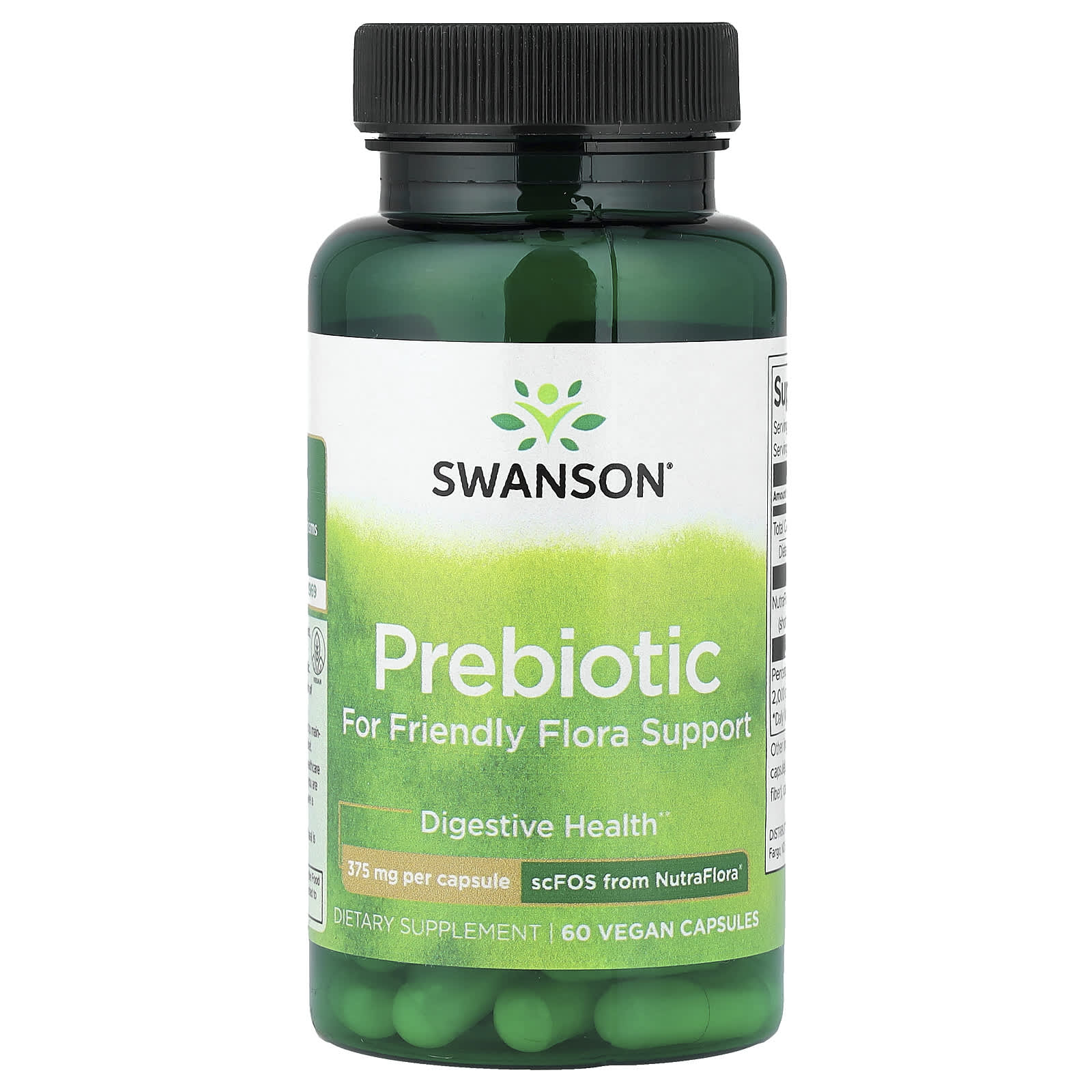 

Prebiotics from the Plant Beneficial Plants, 60 Veggie Capsules