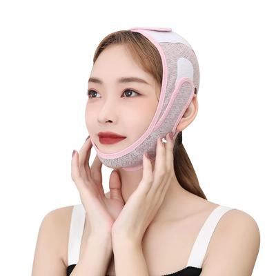 Yüz Bandı Kaldırıcı Maske Küçük Bant Ayarlanabilir Nefes Alabilen Yüksek Esneklik Güzellik Cihazı Unisex Set 12023 Versiyon