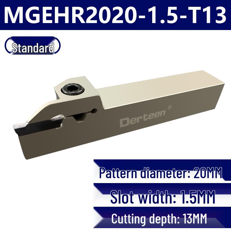 Portautensile per scanalatura tornio MGEHR2020-3-4: Taglio CNC ed Estensione per Scanalatura del Diametro Esterno