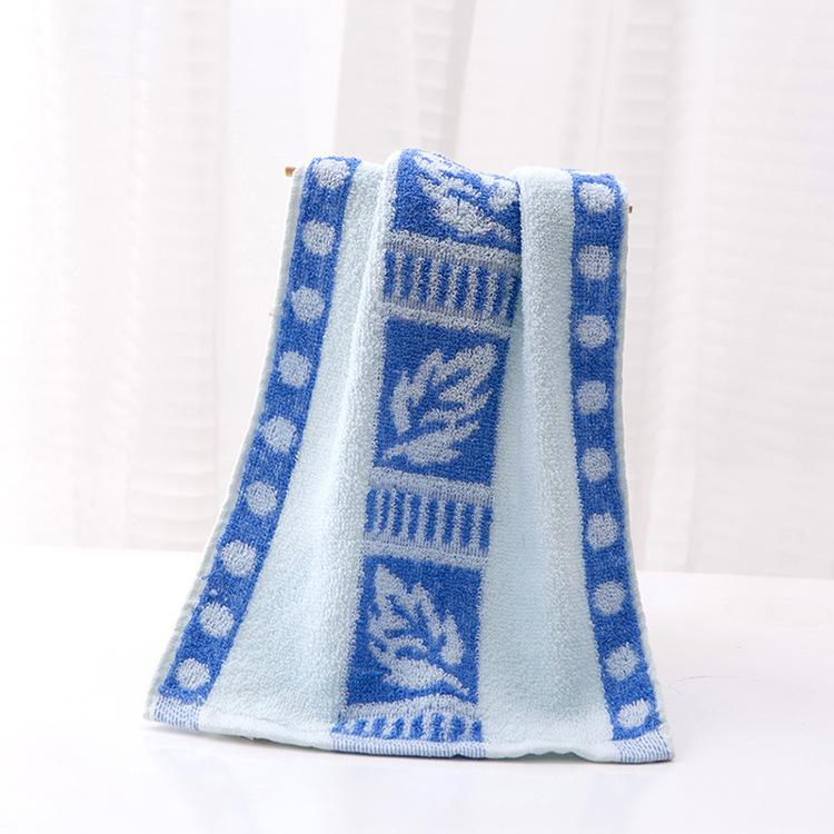 

Жаккардовое абсорбирующее полотенце 25*50cm синий