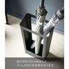 Yamazaki Slim Umbrella Stand Black, Approx. W22xD12xH50cm, Tower Series. Removable drip tray, stable design. 4929, Approx. 22x12x50cm.