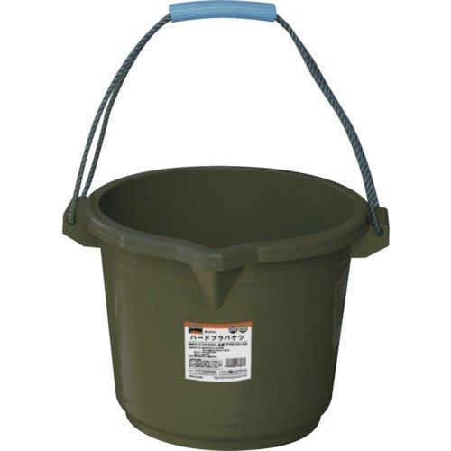 Secchio in plastica rigida TRUSCO 20L OD Colore THB-20-OD