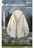 Durable Unisex Outdoor Workwear Jacket: Windproof & Waterproof Hooded Top for Spring & Autumn