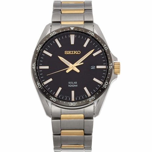 

SEIKO SNE485 Essentials Solar Men s Watch