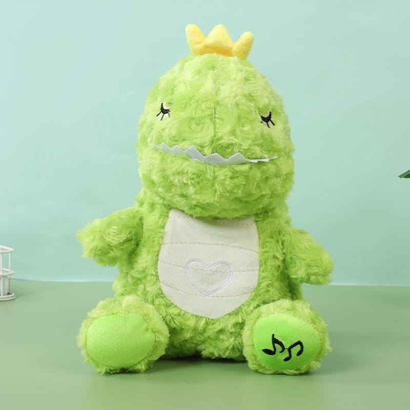 Glow-in-the-Dark Plush Dinosaur - Soft, Soothing Sleep Companion