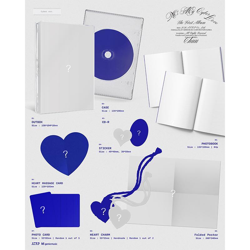 [Pre-order] CHUU The 1st Album [XO, My Cyberlove] Cyber Ver.
