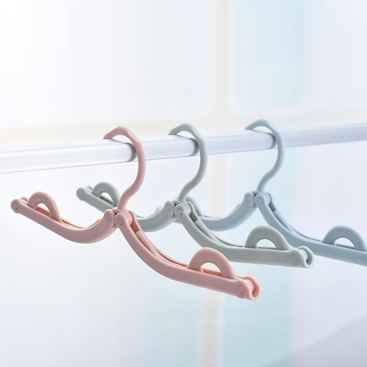 Multifunctional Hangers, Folding Portable Magic Hangers, Business Travel Hangers, Portable Plastic Drying Hangers
