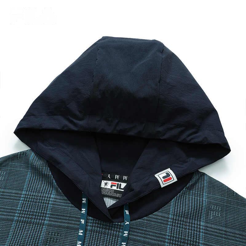 Fila X MIHARA YASUHIRO Logo Print Color Block Sports Hoodie Women Hoodies Dark-Abyss-Blue F11W213201F-NV