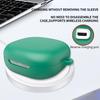 Anti-fall Earphone Case with Carabiner Silicone Earbuds Cover Dustproof Shockproof Charging Box Shell for SHOKZ OpenFit 2+ T921
