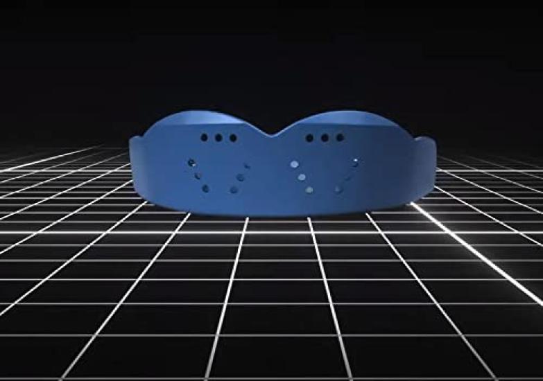 SISU 3D Mundschutz 3D Mundschutz Hergestellt in den USA 8 Farben Mittel Benutzerdefinierte Passform Sport-Mundstück für Erwachsene Fußball Baseball Skateboarden Basketball Skifahren