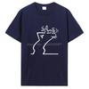 Happy Fashion T Shirt La Linea The Line Osvaldo Cavandoli TV UnisexT-shirt Streetwear Tee Cotton Casual Clothing Graphic Tee