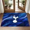 Tottenham Hotspur Design Crystal Velvet Rug Soft Decorative Mat for Bedroom Entrance