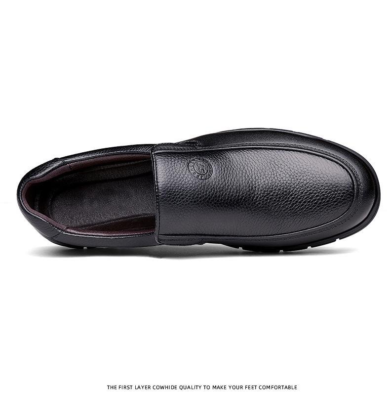 Mens Dress Shoes Fashion Pointed Toe Men's Business Casual Shoes Brown Black Leather Oxfords Shoes Zapatos De Hombre