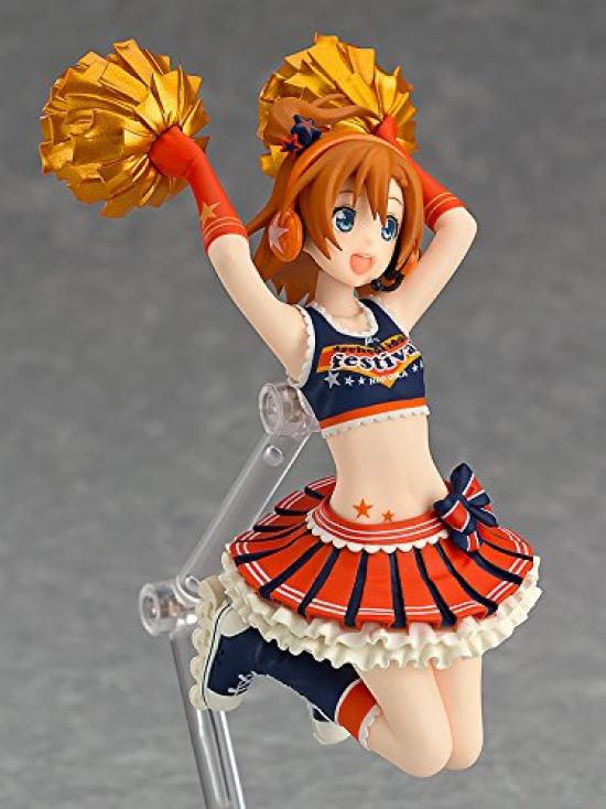 FigFIX Love Live School Idol Festival Honoka Kosaka versão Líder de Torcida. Figura Completa Pré-pintada em ABS e PVC sem escala