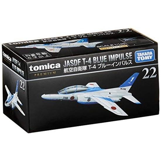 Takara Tomy Tomica Premium 22 Japan Air Self-Defense Force T-4 Blue Impulse Miniature Car Toy Ages 6 Up Boxed Meets Safety Standards ST Mark