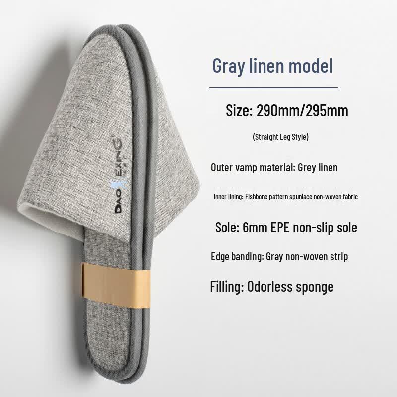 Disposable Non-Slip Thick-Soled Slippers