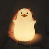 Cute Animal Silicone Lamp Duck Night Light For Kids Touch Control Dimmable Usb Rechargeable Bedside Bedroom Decor Birthday Gifts