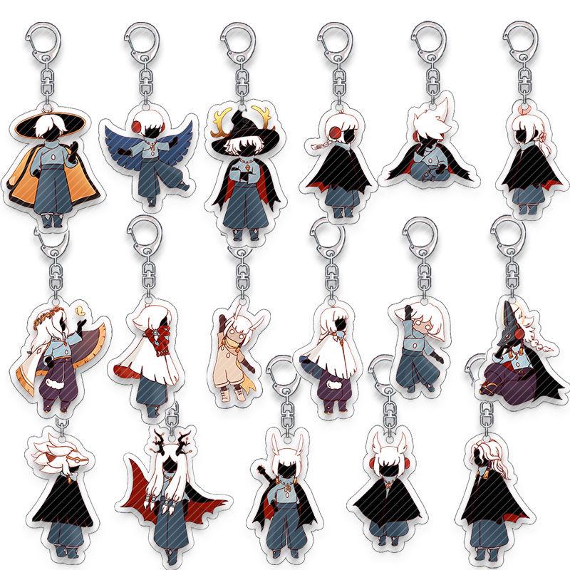 Студенческий брелок SKY Adventure: Милый мультяшный волшебник, книжный червь в соломенной шляпе, брелок для сумки Keychain