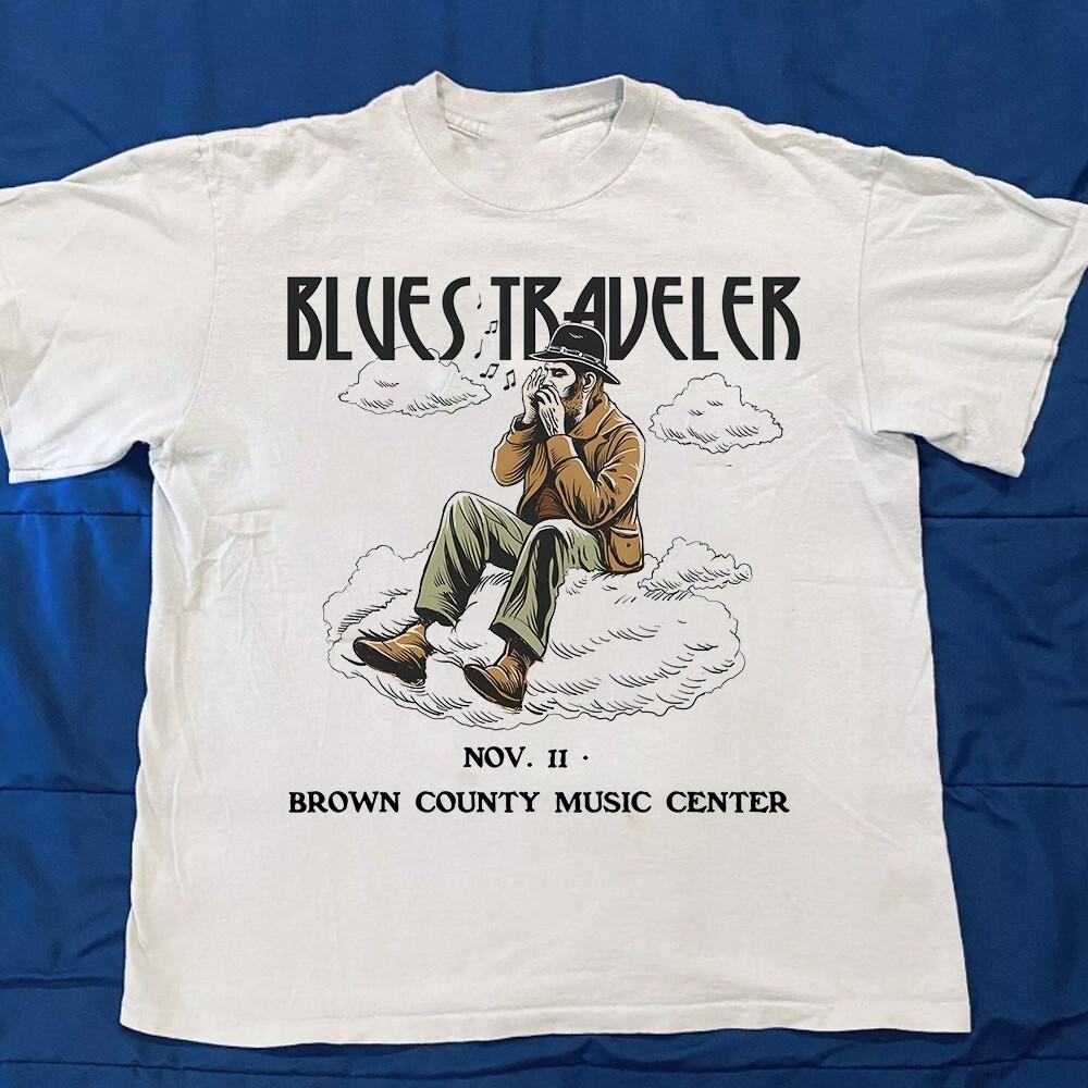 Retro Blues Traveler Concert Men S-235XL 9D198 XXXXL