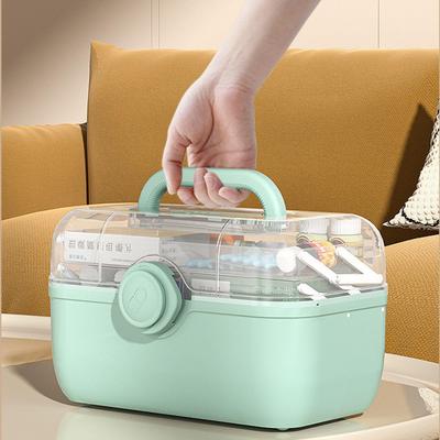 Large Capacity Multi-Layer Medicine Box For Home Medicine Storage Multi Layer Classification Medicine Box First Aid Medical Kit