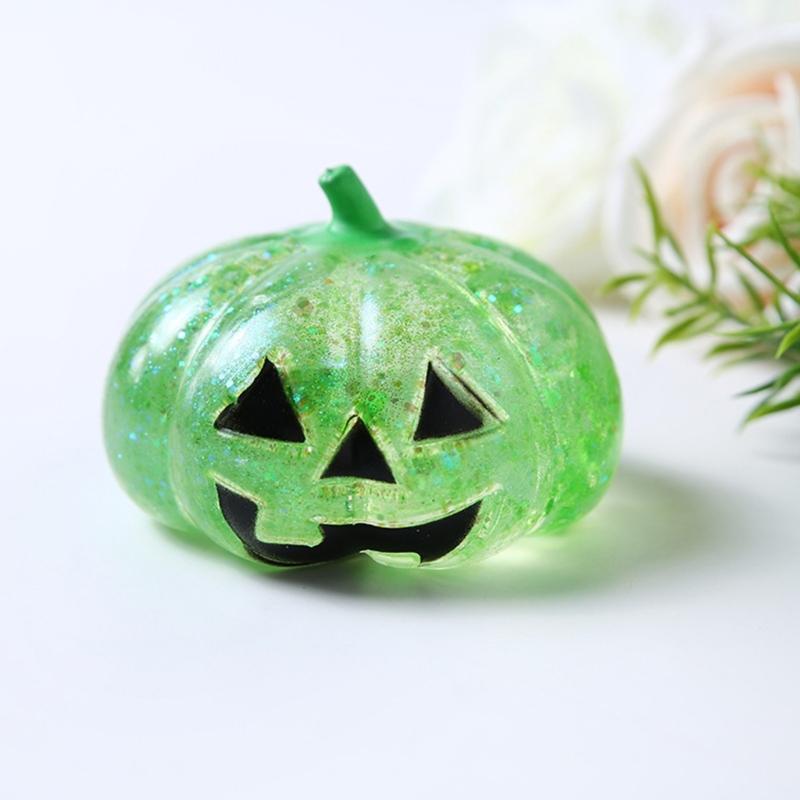 Soft Plastic Sensory Toy For Adults Kids Halloween Party Decoration Gift Anxiety Relief Squeeze Stress Ball
