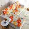 Elastic Printing Sofa Cushion Covers For Living Room Cushion Chaise Longue Premium Corner L Shape Furniture Sofa Seat Slipcovers