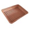 Imitation Rattan Rectangular Storage Basket