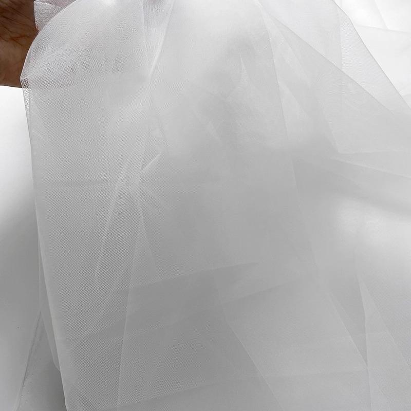 Mesh Fabric Soft Yarn High-end Dress Wedding Dress Formal Gowns Designer Clothing Fabric Skirt Hem Clothing Handmade Yarn Fabric