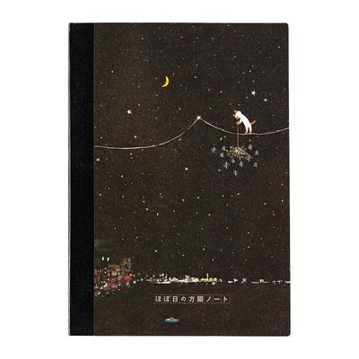 Hobonichi Techo by Hiroko Kubota / Hobonichi Grid Notebook (A5) Tonight's Sparklers and Stars Falling