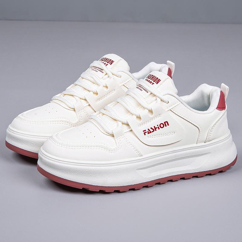 New Autumn Versatile White Shoes Women's High-end Student Soft-soled Casual Shoes Sports Platform Shoes Women