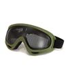 Cosplay Tactical Goggles Shooting Sunglasses with Black Anti-Fog Scratch-Resistant Lenses for Paintball Motorcycle Windproof Eye Protection Wargame
