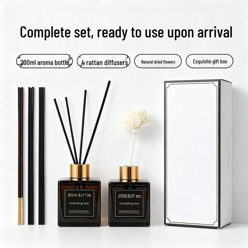 200ml Large Capacity Aroma Diffuser: Essential Oil Purifier for Home, Bedroom, Hotel, and Living Room with Long-Lasting Fragrance