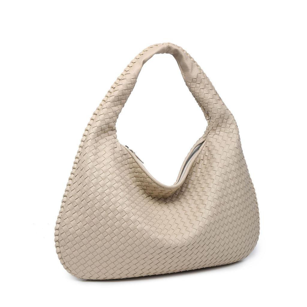 French Style Underarm Bag, New High-end Woven Bag, Shoulder Handbag, Women's Atmospheric Versatile Commuter Bag