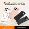 For Magsafe Bezel-less Phone Case for POCO F8 Ultra Ultra Thin Frameless Hard PC Magnetic Back Cover for POCO F8Pro Shell